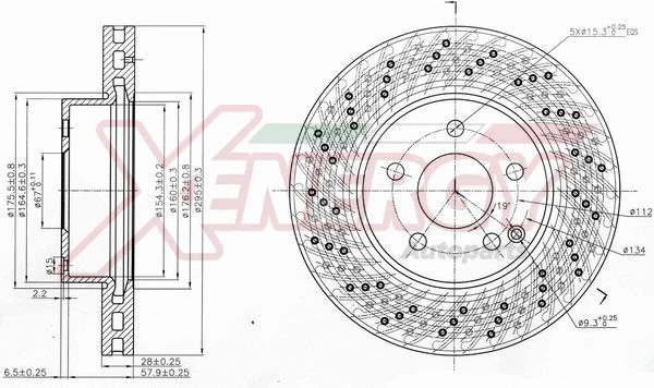 Disque de frein AP XENERGY X602748