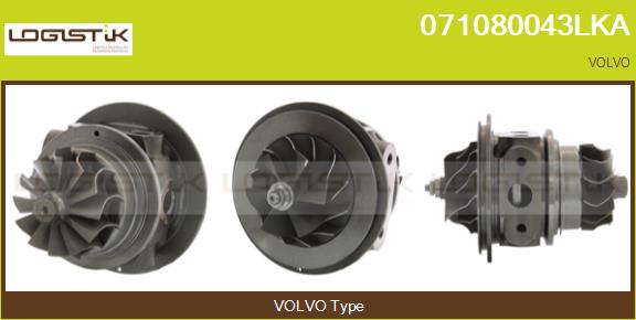 Groupe carter, turbocompresseur LGK 071080043LKA