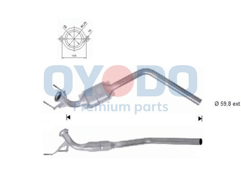 Catalyseur Oyodo 20N0081-OYO