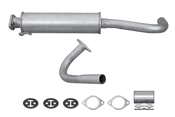 Silencieux avant HELLA 8LB 366 020-081