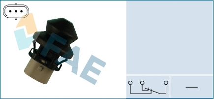 Interrupteur, contacteur de porte FAE 67340
