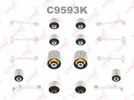 Suspension, bras de liaison LYNXAUTO C9593K