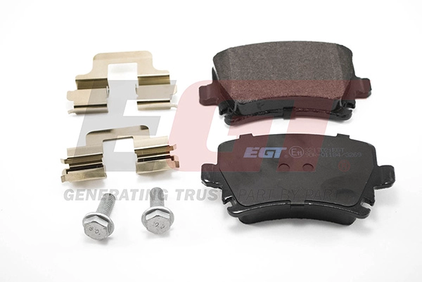 Kit de plaquettes de frein, frein à disque EGT 321702iEGT