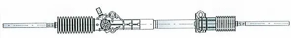 Crémaillère de direction SERCORE 14261