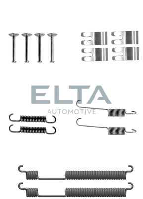 Kit d'accessoires, mâchoire de frein ELTA AUTOMOTIVE EA8207