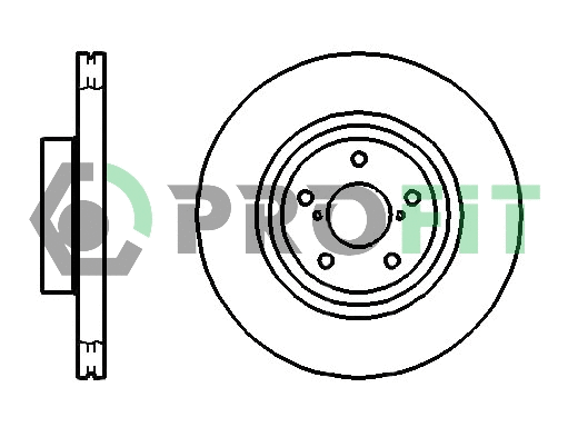 Disque de frein PROFIT 5010-1175