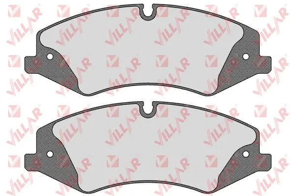 Kit de plaquettes de frein, frein à disque VILLAR 626.1600