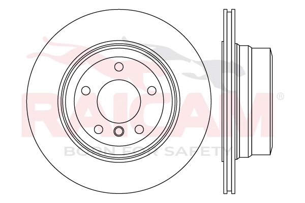 Disque de frein RAICAM RD01511