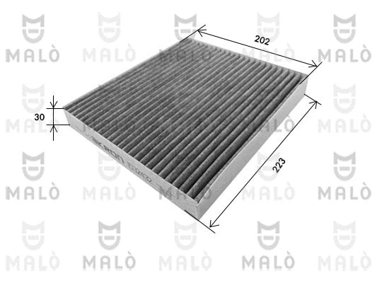 Filtre, air de l'habitacle AKRON-MALÒ 1532432
