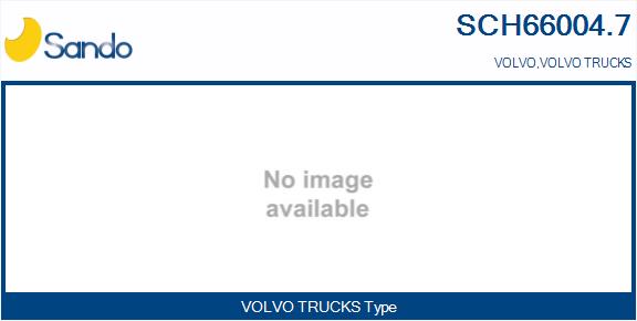 Groupe carter, turbocompresseur SANDO SCH66004.7