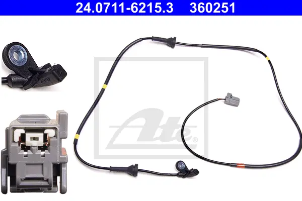 Capteur, vitesse de roue ATE-APAC 24.0711-6215.3