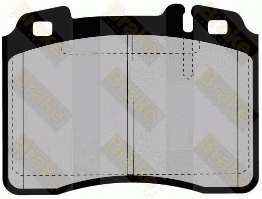 Kit de plaquettes de frein, frein à disque Brake ENGINEERING PA773