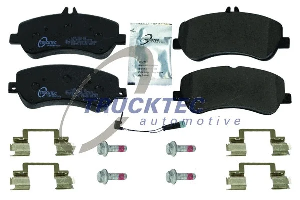 Kit de plaquettes de frein, frein à disque TRUCKTEC AUTOMOTIVE 02.35.498