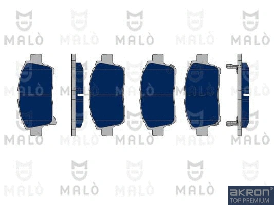 Kit de plaquettes de frein, frein à disque AKRON-MALÒ 1050097
