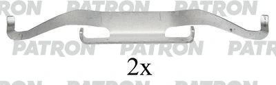 Kit d'accessoires, plaquette de frein à disque PATRON PSRK1068