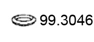Bague d'étanchéité, tuyau d'échappement ASSO 99.3046