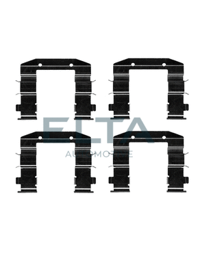 Kit d'accessoires, plaquette de frein à disque ELTA AUTOMOTIVE EA8832