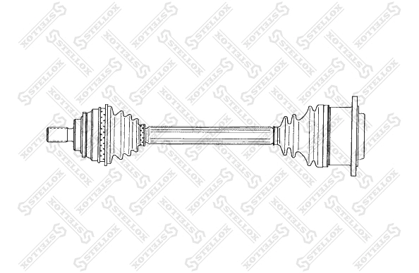 Arbre de transmission STELLOX 158 1768-SX