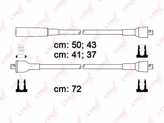 Kit de câbles d'allumage LYNXAUTO SPC4606