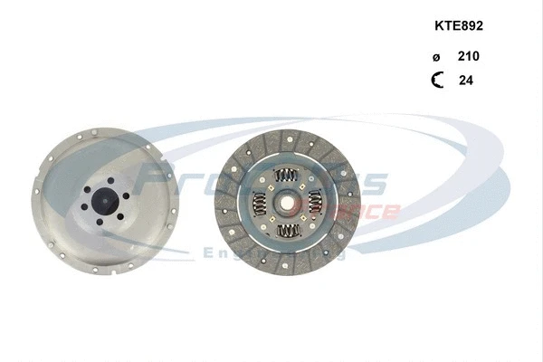Kit d'embrayage PROCODIS FRANCE KTE892