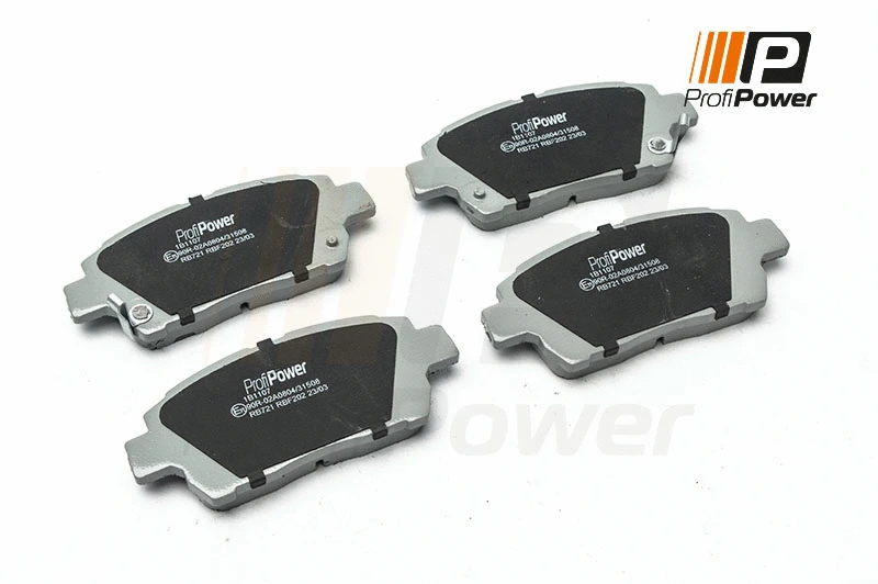 Kit de plaquettes de frein, frein à disque ProfiPower 1B1107