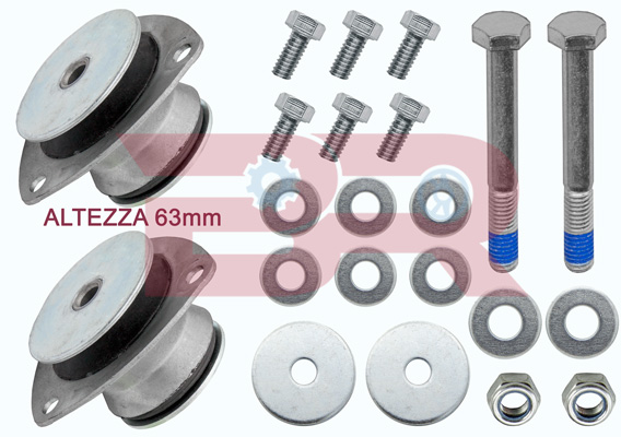 Kit de réparation, suspension de la cabine BOTTO RICAMBI BRCA5621