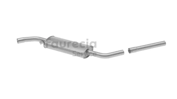 Silencieux central Faurecia FS80207
