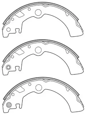 Jeu de mâchoires de frein SB BS29944