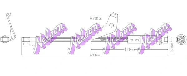 Flexible de frein KAWE H7013
