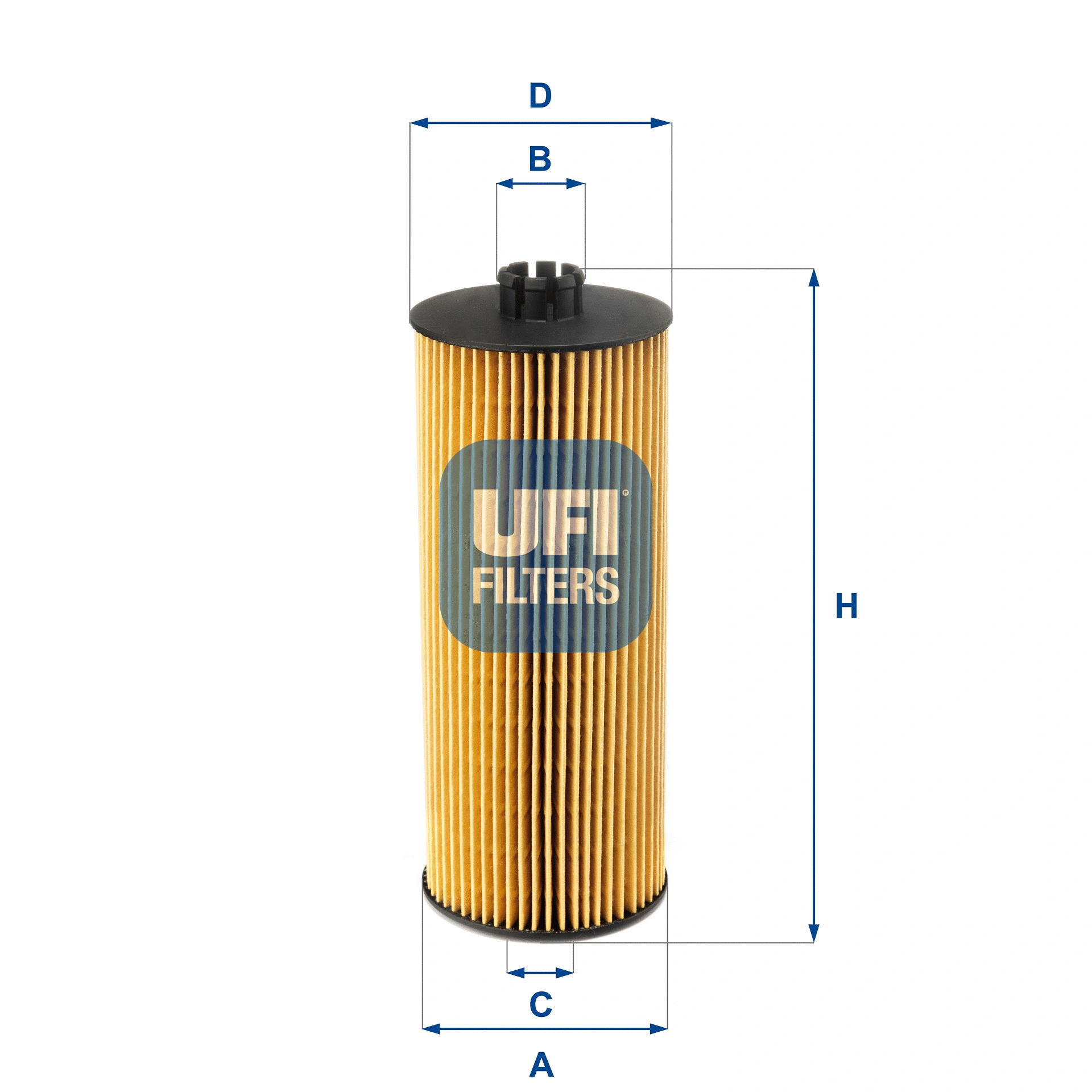 Filtre à huile UFI 25.005.00