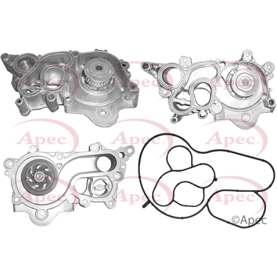 Pompe à eau, refroidissement du moteur APEC AWP1055
