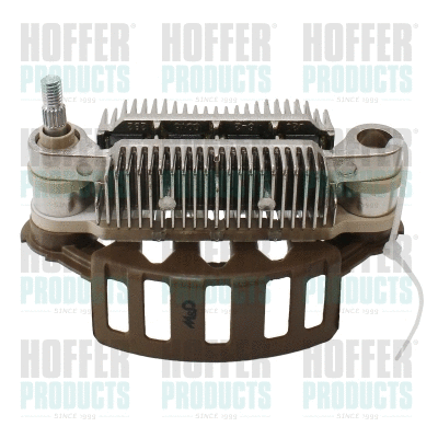 Pont de diodes, alternateur HOFFER 52279