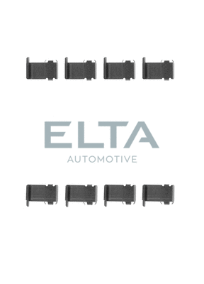 Kit d'accessoires, plaquette de frein à disque ELTA AUTOMOTIVE EA8588