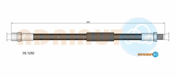 Flexible de frein ADRIAUTO 05.1250