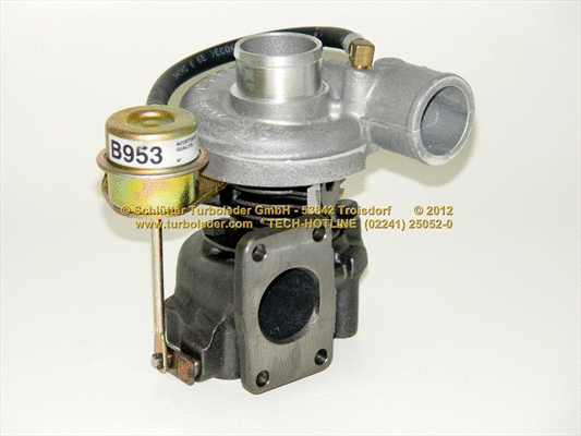 Turbocompresseur, suralimentation SCHLÜTTER TURBOLADER 172-01280_RB