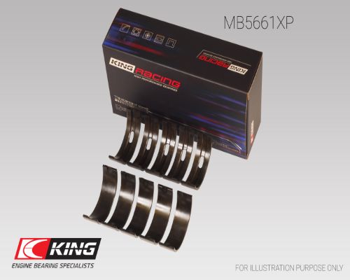 Jeu de coussinets de vilebrequin KING MB5661XP