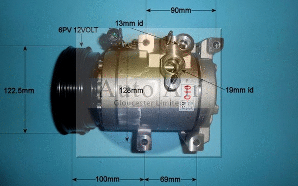 Compresseur, climatisation AUTO AIR GLOUCESTER 14-1514