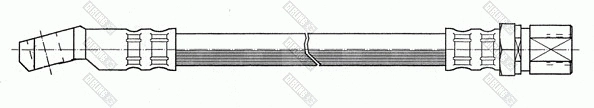 Flexible de frein GIRLING 9004241