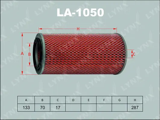 Filtre à air LYNXAUTO LA-1050