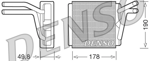 Système de chauffage DENSO DRR33001