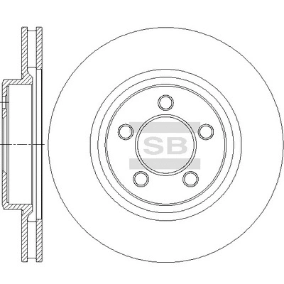 Disque de frein Hi-Q SD5511