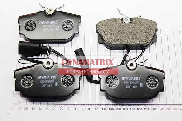 Kit de plaquettes de frein, frein à disque DYNAMATRIX DBP1482
