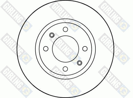 Disque de frein GIRLING 6012163