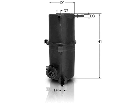 Filtre à carburant TECNECO FILTERS GS3018P