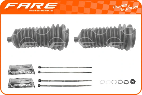 Jeu de joints-soufflets, direction FARE-CO K263-C