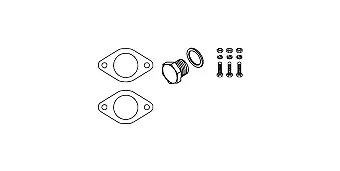 Kit d'assemblage, catalyseur HJS 82 23 4438