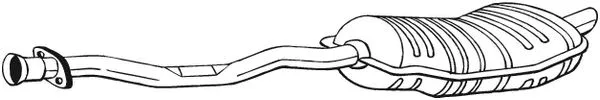 Silencieux arrière BOSAL 282-217