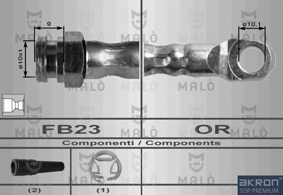 Flexible de frein AKRON-MALÒ 8513
