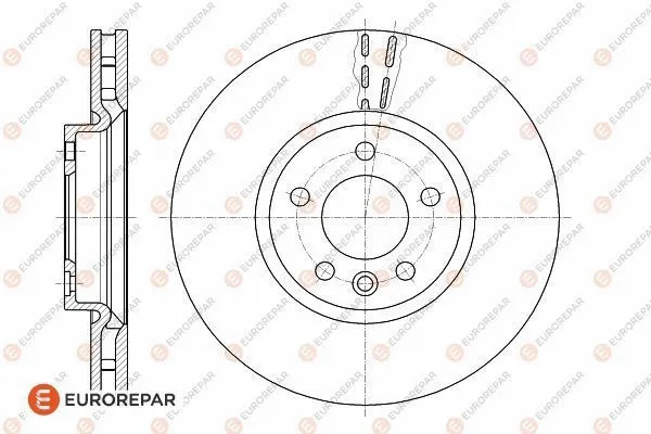 Disque de frein EUROREPAR 1618886880