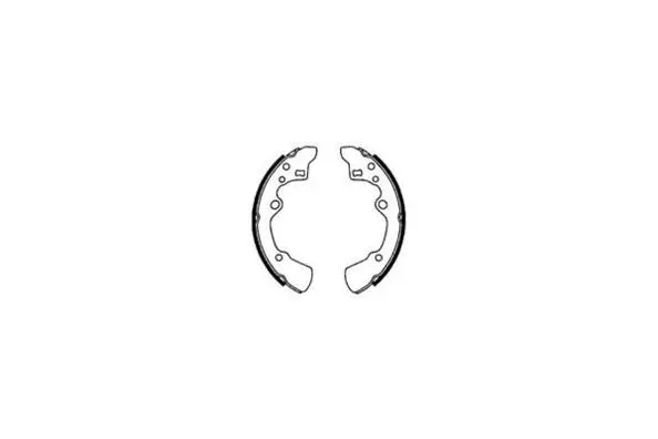 Jeu de mâchoires de frein E.T.F. 09-0444